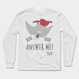 HWS SASSY COLLECTION! - AFRICAN GREY Long Sleeve T-Shirt